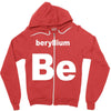 beryllium Zipper Hoodie