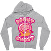 donut ghost Zipper Hoodie