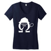sherlock ohms best trending Women's V-Neck T-Shirt