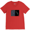 scare it badges V-Neck Tee