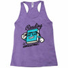 reading is awesome Racerback Tank