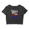 she is a crazy nurse Crop Top