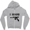 i love you and i know1 Zipper Hoodie