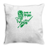 zombie bro Throw Pillow