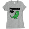 pregasaurus rex Ladies Fitted T-Shirt