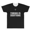 bass player timing is everything All Over Men's T-shirt