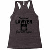 instant lawyer just add coffee Racerback Tank