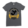 Father and Son Best Friends for Life Ladies Fitted T-Shirt