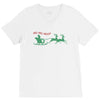 ugly santa ho ho hoo! V-Neck Tee