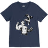wolverine vs hulk V-Neck Tee