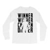 winner winner chicken dinner 3b Long Sleeve Shirts