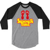 summer time flip flops 3/4 Sleeve Shirt