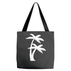 palm tree sticker vinyl decal tropical island beach ocean wall car win Tote Bags