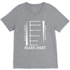 beard length chart V-Neck Tee