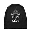 the best teachers are born in may Baby Beanies