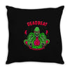 deadbet Throw Pillow