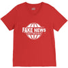 fake news V-Neck Tee