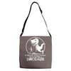 if history repeats i'm getting a dinosaur Adjustable Strap Totes