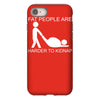 fat people are harder to kidnap funny iPhone 8