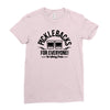 pickle back Ladies Fitted T-Shirt