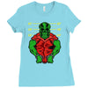let's get busted Ladies Fitted T-Shirt