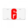 Rainbow Six Siege License Plate