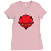 devil dude Ladies Fitted T-Shirt