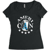 america newthumb Women's Triblend Scoop T-shirt