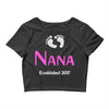 nana established 2017 Crop Top