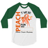 wear peach for  my [you can write any name] 3/4 Sleeve Shirt