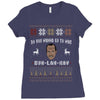 do you wanna go to war buh lah kay Ladies Fitted T-Shirt
