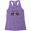 frenchie mom Racerback Tank