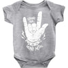 stand for heavy metal Baby Onesie