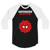 Superhero On The Way 3/4 Sleeve Shirt
