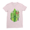 skeletal halloween Ladies Fitted T-Shirt