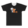 panda hug All Over Men's T-shirt