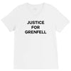 Justice For Grenfell V-Neck Tee