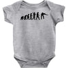 evolution of snooker or pool ape to player mens black new t shirt top Baby Onesie