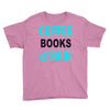 coffee books and rain Youth Tee