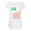 hi de ho neighbor Maternity Scoop Neck T-shirt