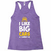 i like big monster cars Racerback Tank