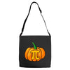 pumpkin pi Adjustable Strap Totes
