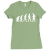 bagpipe evolution Ladies Fitted T-Shirt