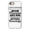 logistic operator manager we do precision guess work based on unreliab iPhone 8