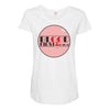 blood Maternity Scoop Neck T-shirt