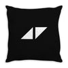 Avicii Logo Throw Pillow