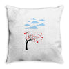 Tree Of Love Throw Pillow