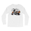 oblivious ninja trick or treat Long Sleeve Shirts