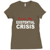 existential crisis Ladies Fitted T-Shirt