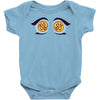 moe pizza eyes Baby Onesie
